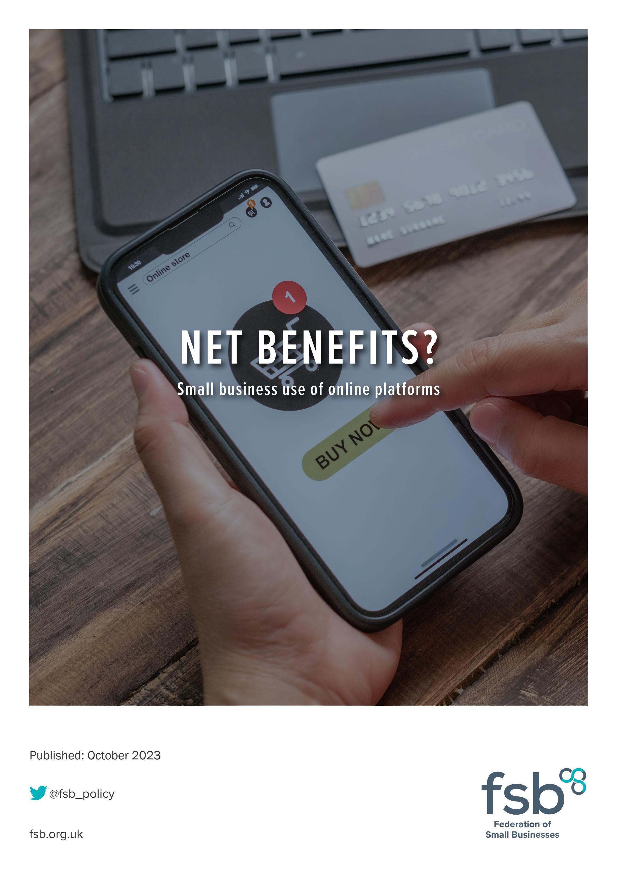 FSB Policy Report | Net Benefits? by Federation of Small ...
